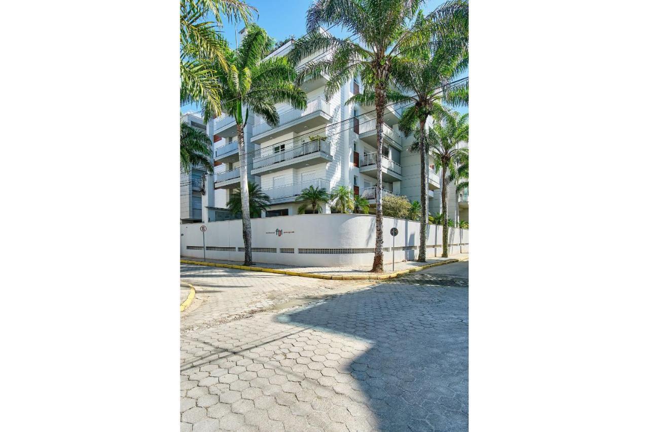 Af15 ALTO PADRÃO, WI-FI, AR, PISCINA, SAUNA, ACADEMIA, QUASE PÉ NA AREIA Ubatuba Exterior foto