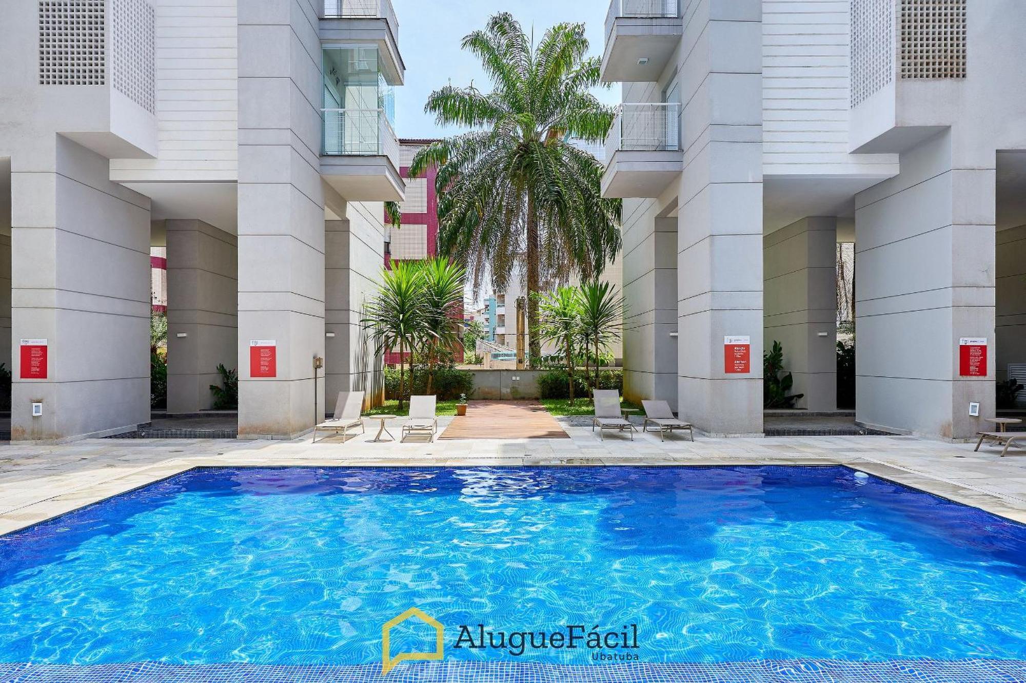 Af15 ALTO PADRÃO, WI-FI, AR, PISCINA, SAUNA, ACADEMIA, QUASE PÉ NA AREIA Ubatuba Exterior foto