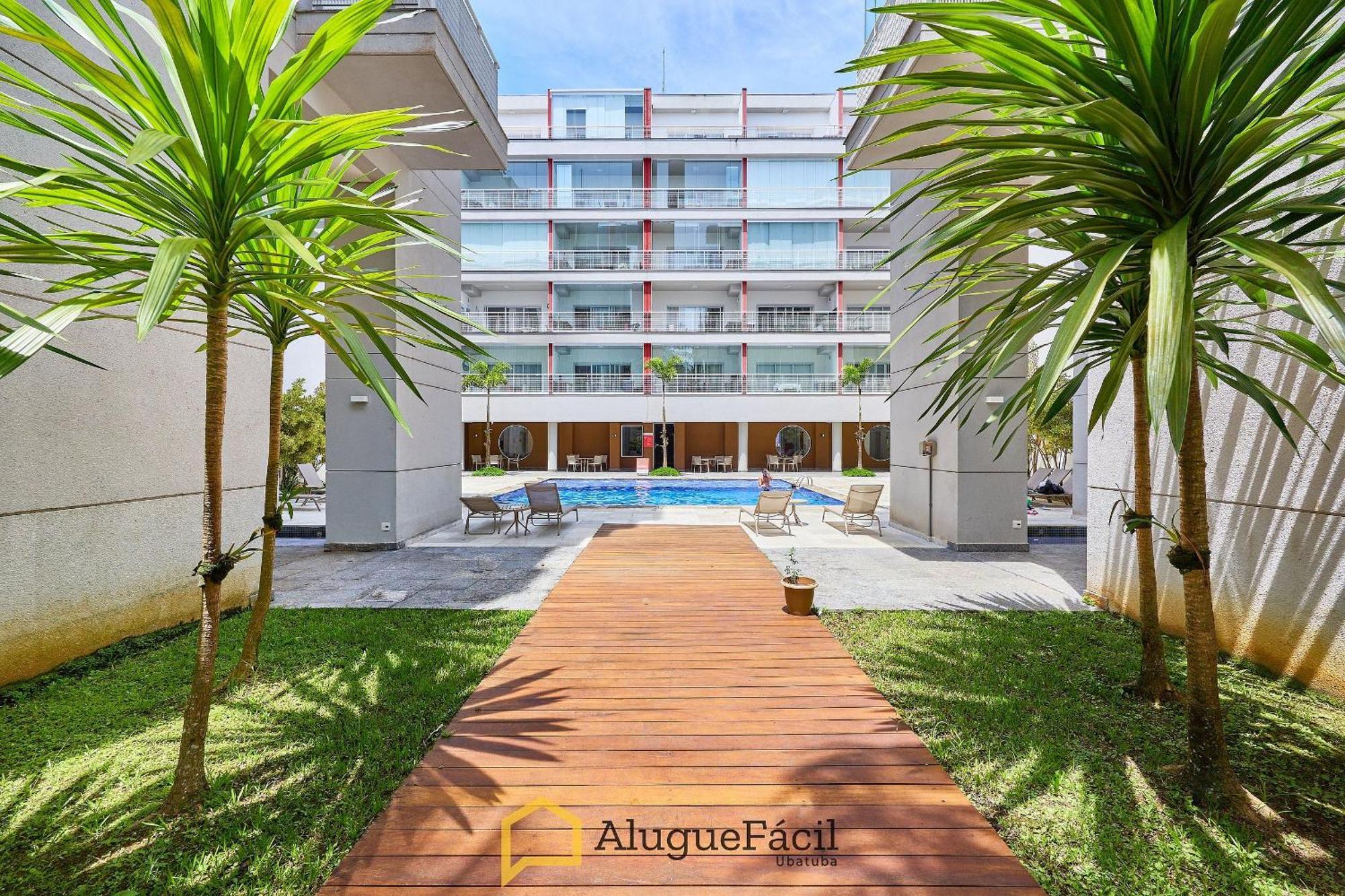 Af15 ALTO PADRÃO, WI-FI, AR, PISCINA, SAUNA, ACADEMIA, QUASE PÉ NA AREIA Ubatuba Exterior foto