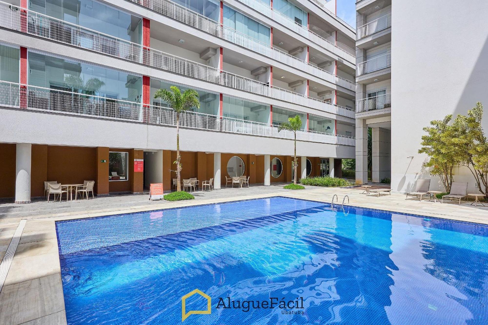 Af15 ALTO PADRÃO, WI-FI, AR, PISCINA, SAUNA, ACADEMIA, QUASE PÉ NA AREIA Ubatuba Exterior foto